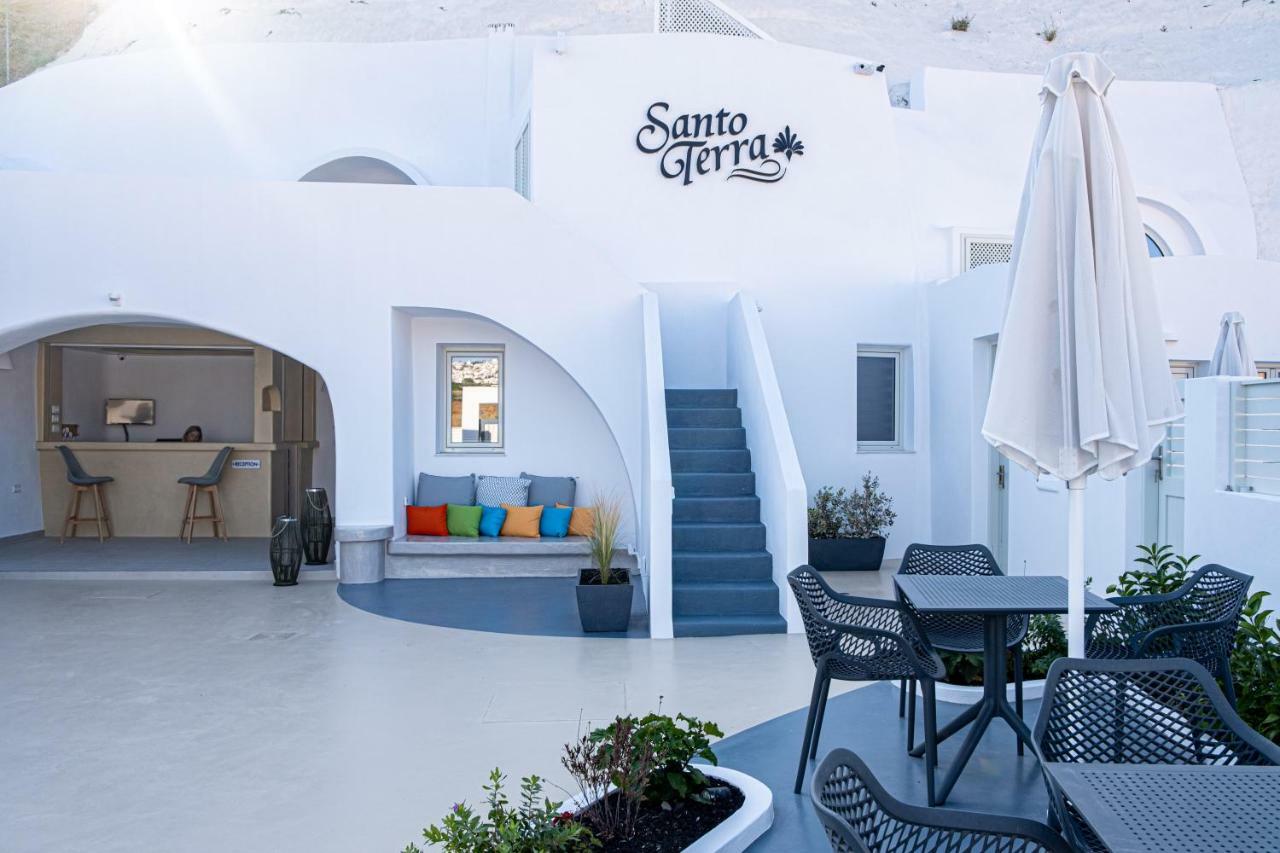 Santoterra Antigua Suites Karterados  Exterior foto